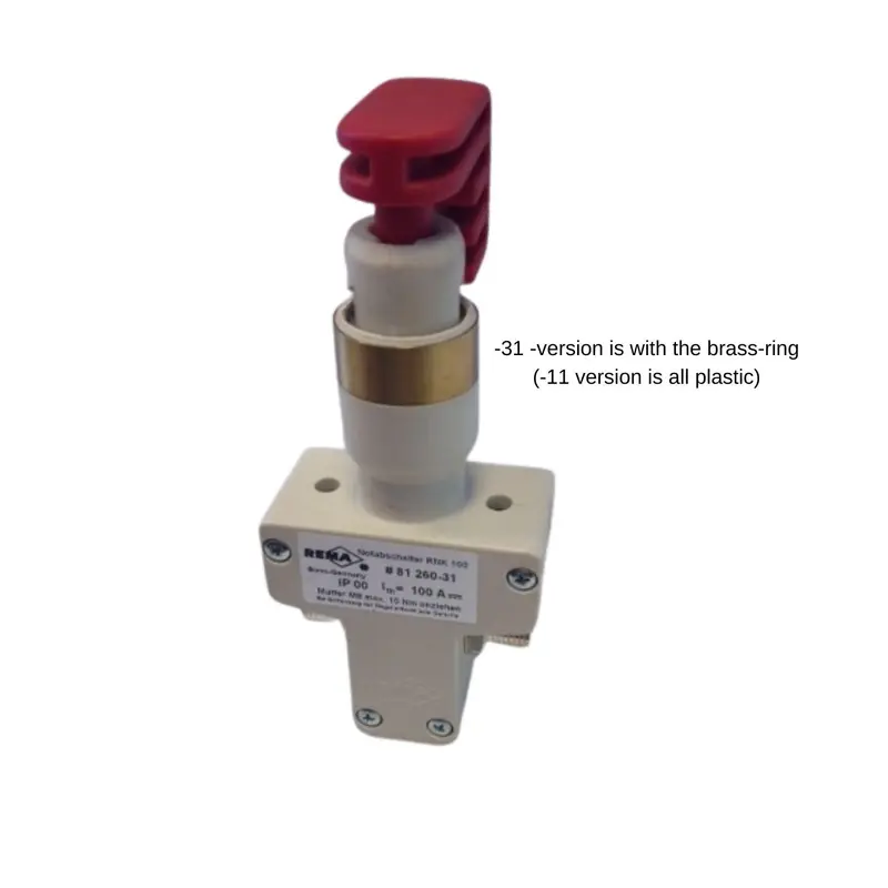 108219 / 81260-31 REMA RN 100 with impact head and brass ring