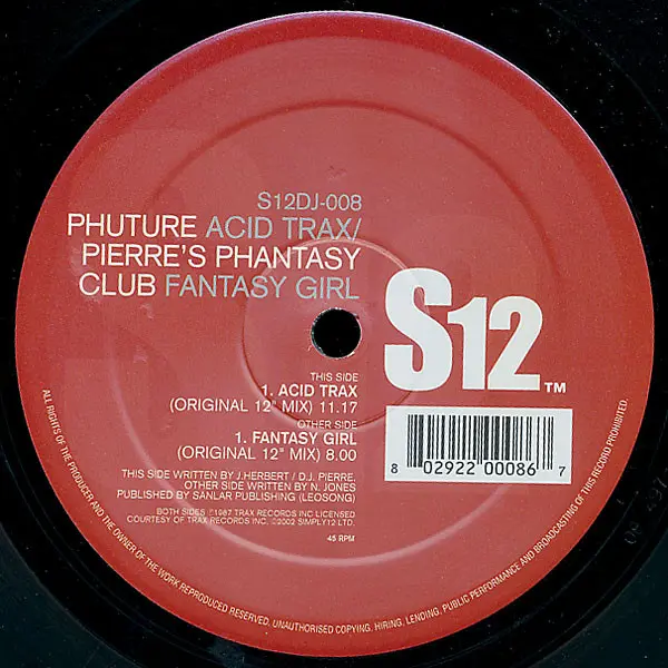 Acid Tracks (12")