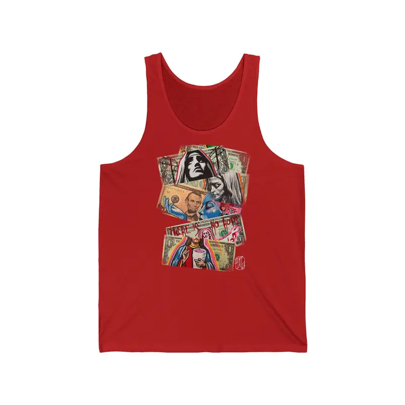 "DOLLAR STACK" Hihaton T-Paita