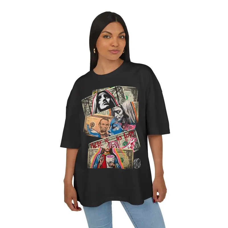 ”DOLLARSTACK” Box T-paita