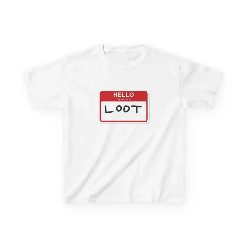 "LOOT INTERN" Lasten T-Paita
