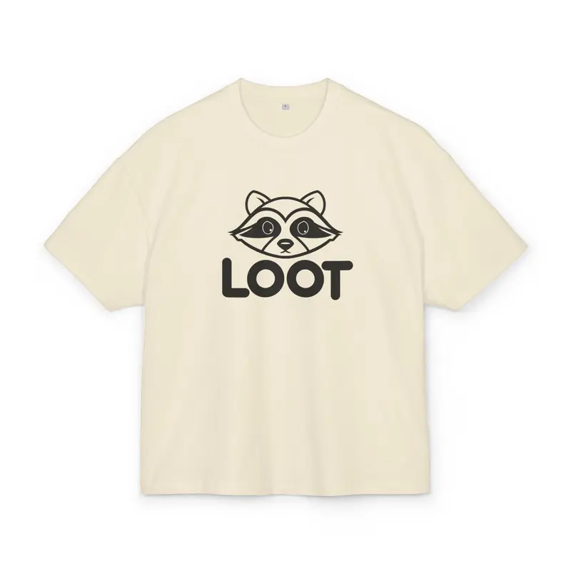 ”LOOT LOGO” BOX T-Paita