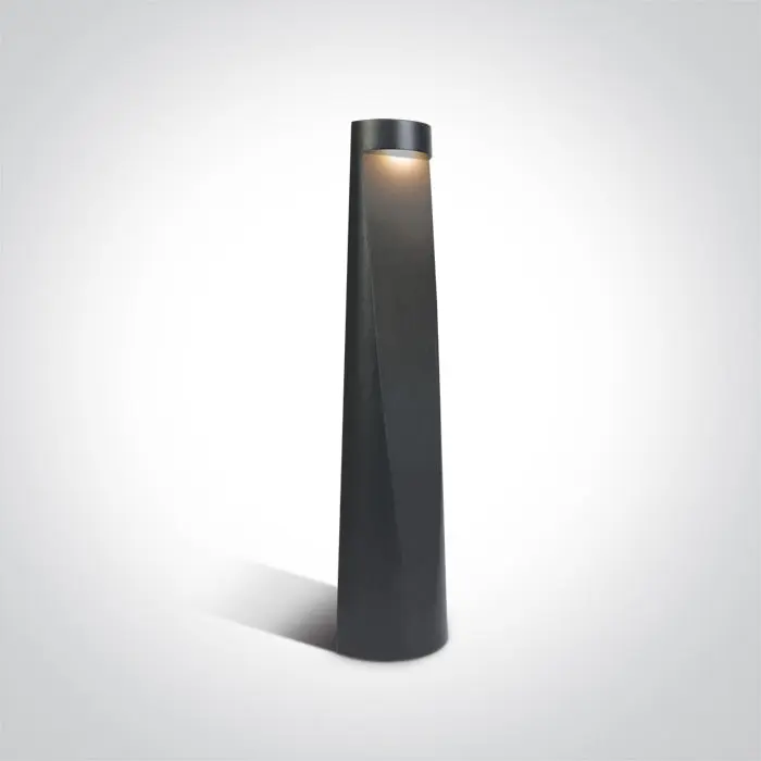 ONE Light Bollard Light 7W 262lm 3000K CRI80 IP65 Anthracite 67358/AN/W