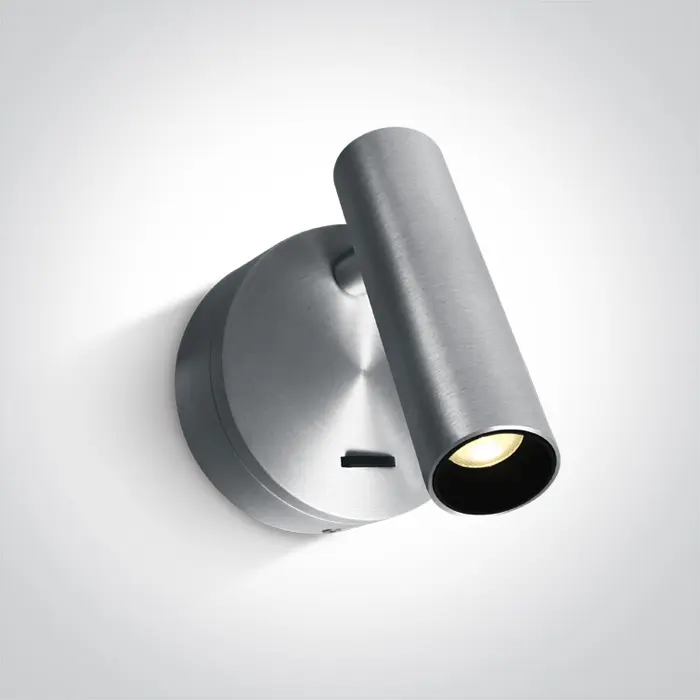 ONE Light Lighting Component 65738/AL/W NATURAL ALUMINIUM LED 3W WW IP20 100-240V