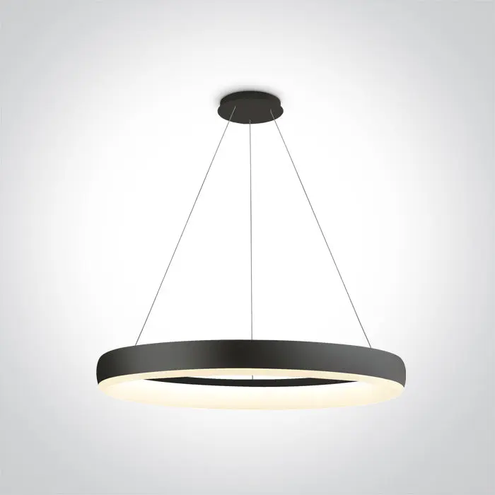 ONE Light Pendant Light 40W 2400lm 3000K CRI80 IP20 Black 63114/B/W