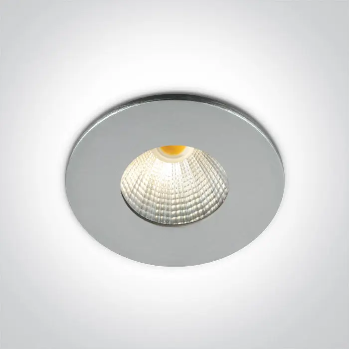 ONE Light Recessed LED Downlight 1W/2W 200lm@700mA 3000K CRI90 IP20 Aluminium 10103B/AL/W