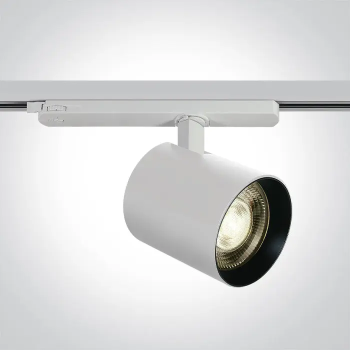ONE Light Track Rail 20W/25W/30W/35W 2400lm/3000lm/3600lm/4200lm 3000K CRI90 IP20 White 65660BT/W/W