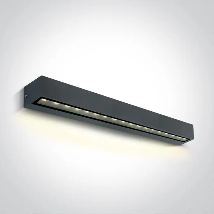 ONE Light Wall Light 13W 780lm 3000K CRI80 IP65 Anthracite 67526A3/AN/W