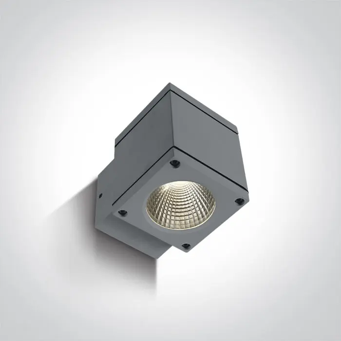 ONE Light Wall Light 6W 440lm 3000K CRI80 IP54 Grey 67138F/G/W