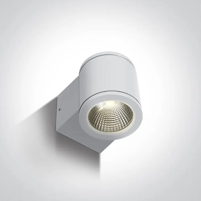 ONE Light Wall Light 6W 440lm 3000K CRI80 IP54 White 67138E/W/W