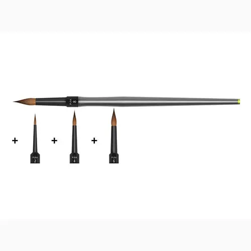 PURA Brush 4 in Kit (#2+4+6+8) Keramiasivellinlajitelma