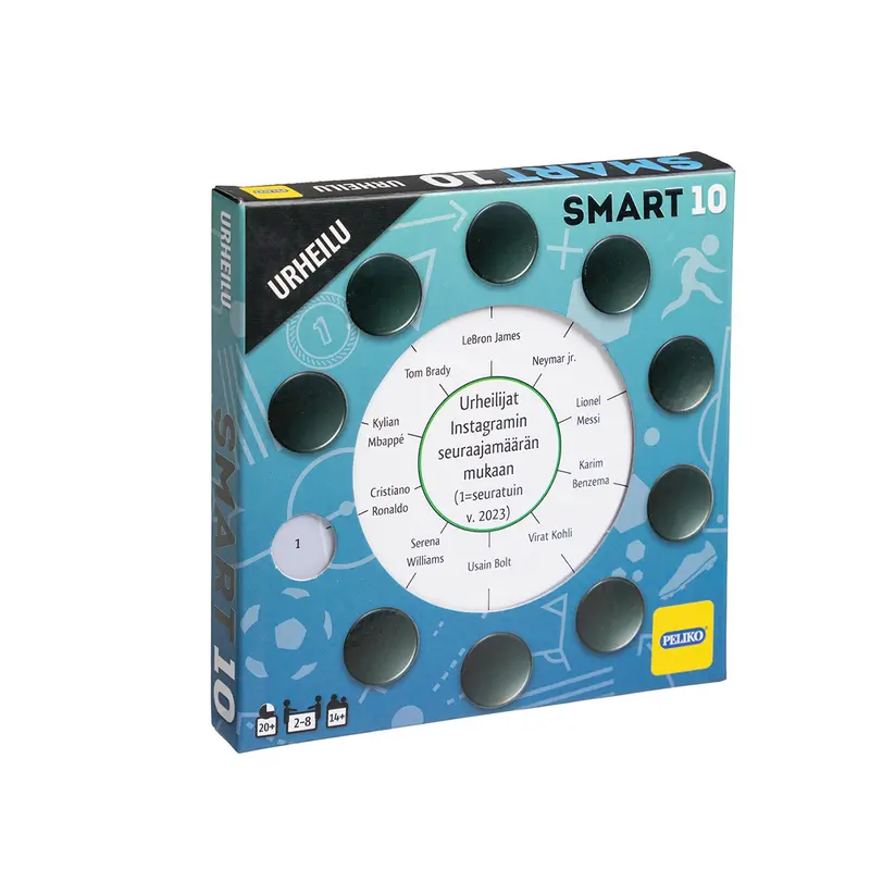 SMART10-kysymykset Urheilu (suomi)