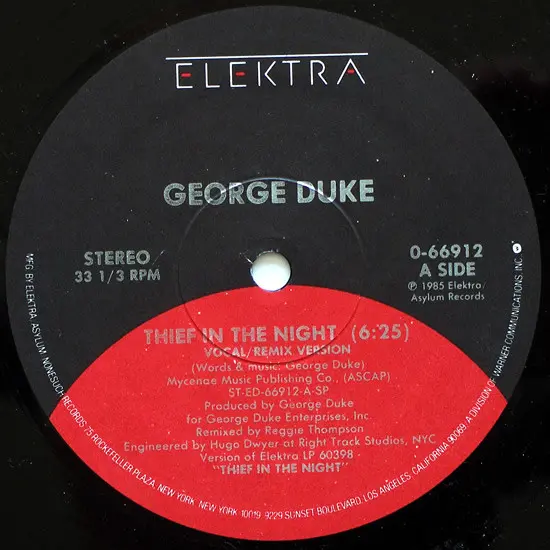 Thief In The Night (12")